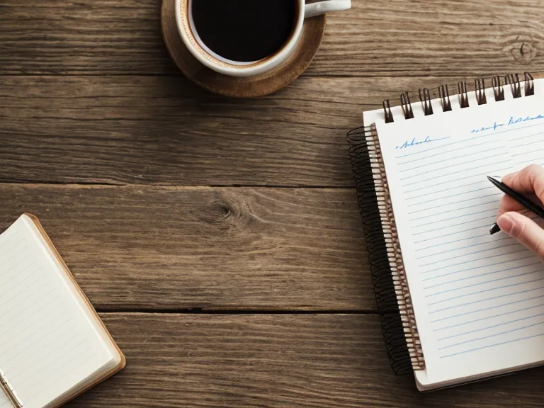 Carnet avec le mot espagnol hay écrit à la main, premier pas de grammaire simplifiée pour un espagnol débutant